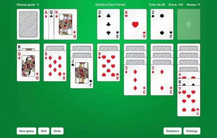 Take it easy, don't rush when playing Solitaire